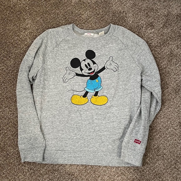 Levi's Mickey Mouse Sweatshirt Factory 